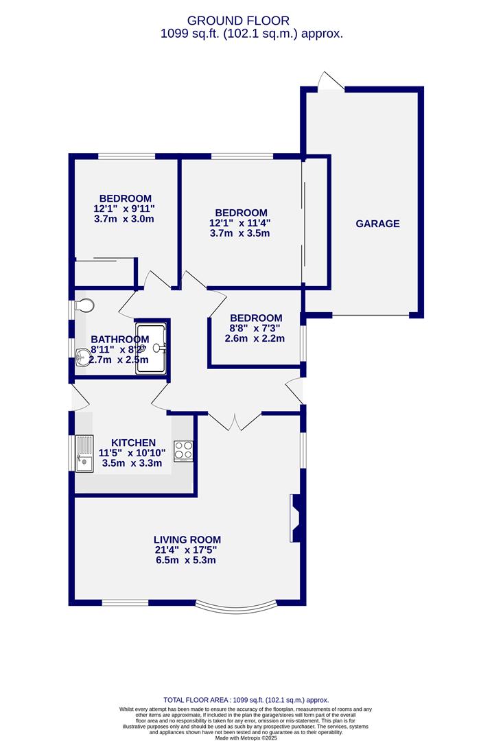 Floorplans For Eastfield Avenue, Haxby, York, YO32
