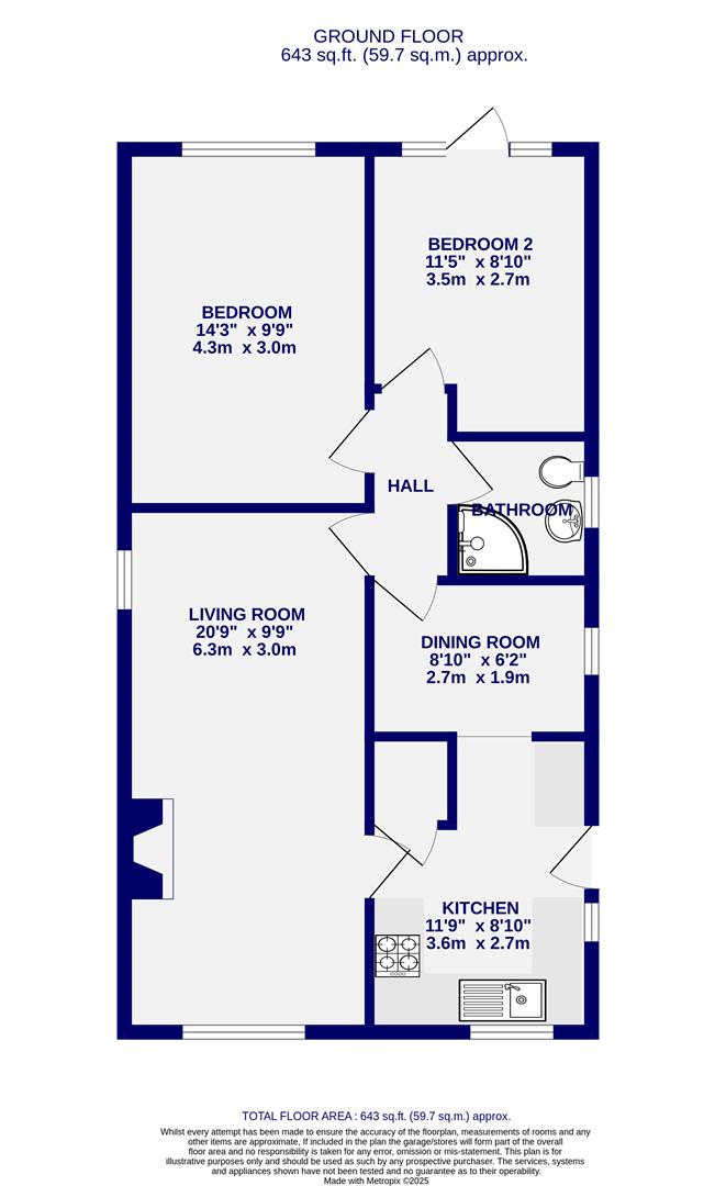Floorplans For Ropers Court, Copmanthorpe, York, YO23 3XP