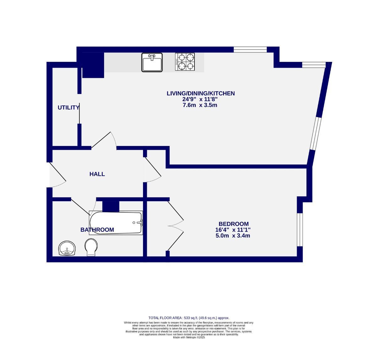 Floorplans For Castle Chambers, Clifford Street, York, YO1 9RG