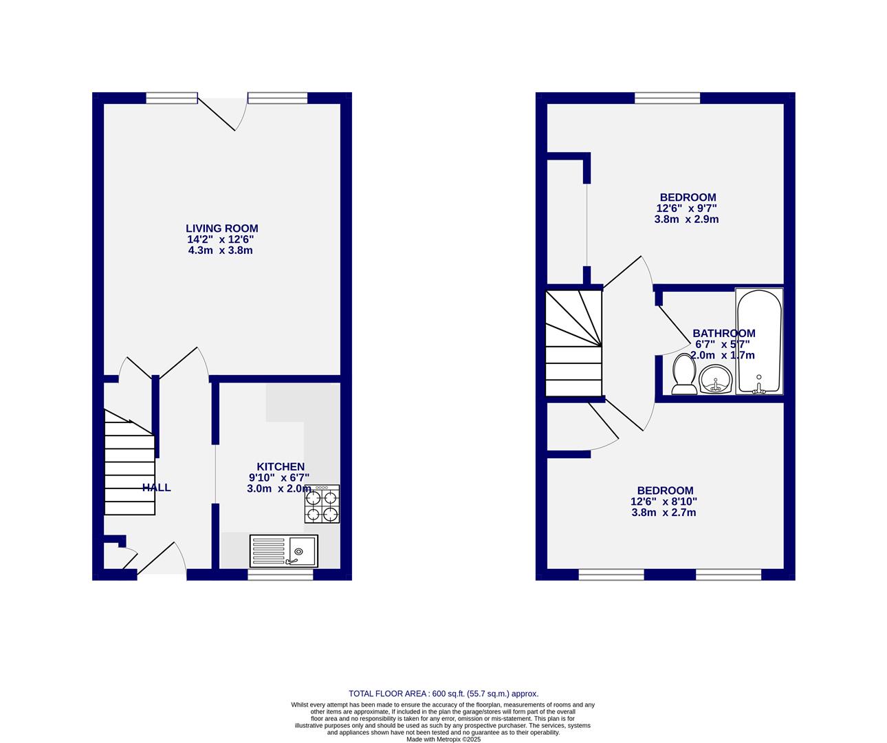 Floorplans For Station Square, Strensall, York, YO32 5ZL