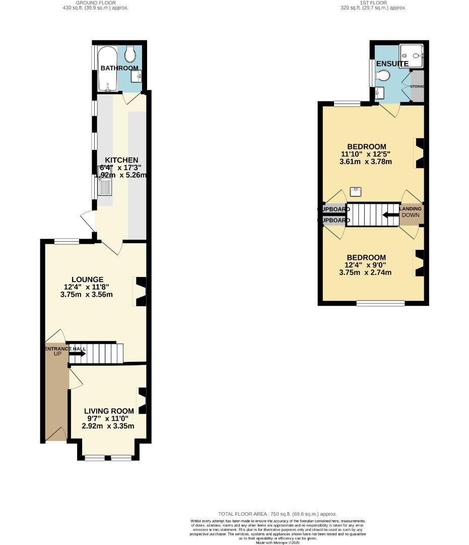 Floorplans For Falsgrave Crescent, York, YO30 7AZ