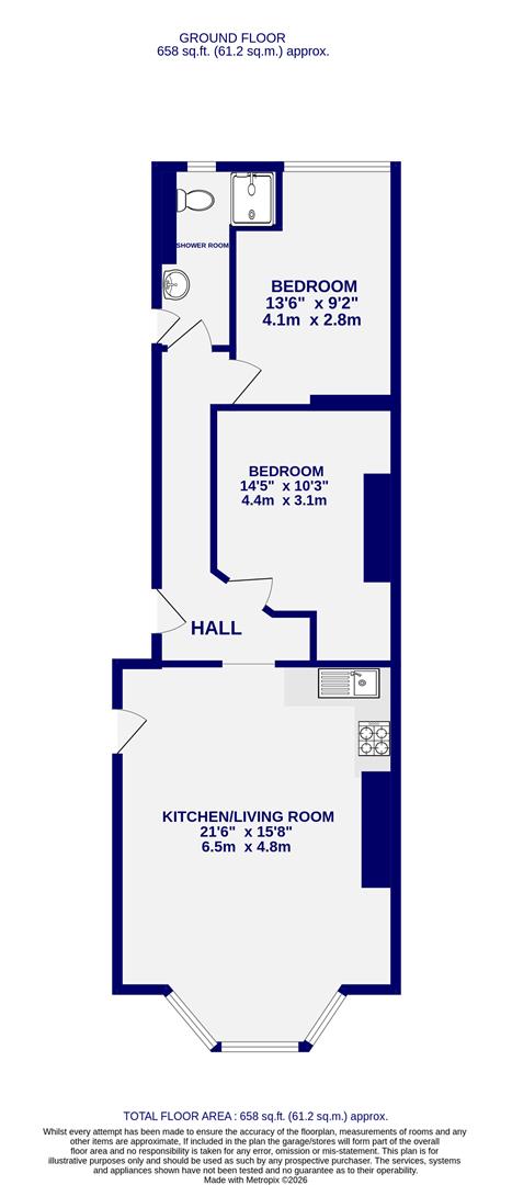 Floorplans For The Crescent, Off Blossom Street, York, YO24 1AW