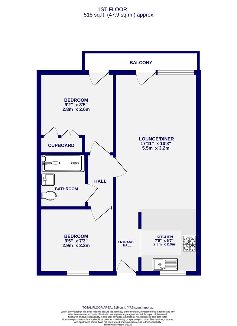 Floorplans For McQuades Court, York, YO1 9UE
