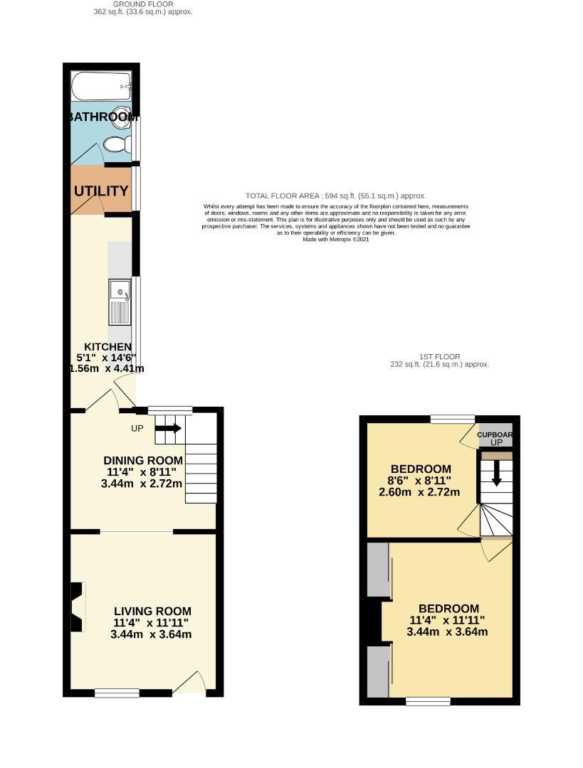 Floorplans For Nelson Street, York, YO31 8NJ