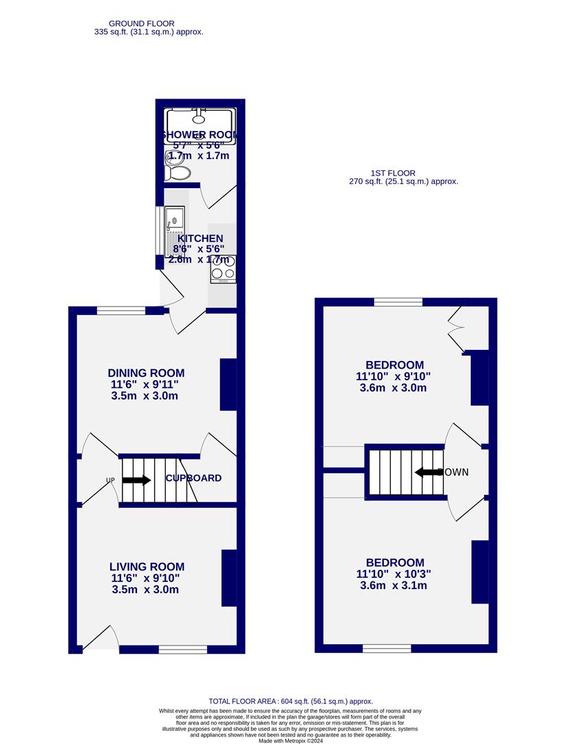 Floorplans For Ratcliffe Street, Off Burton Stone Lane, York, YO30 6EN