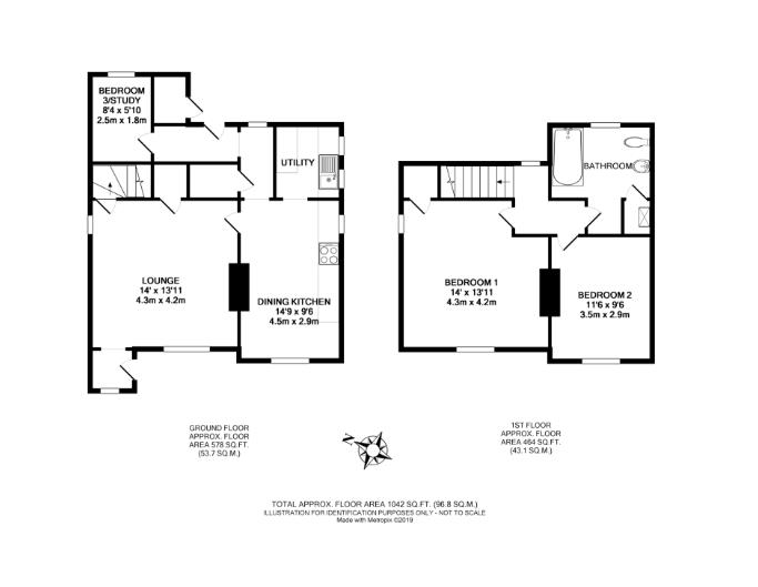 Floorplans For Tadcaster Road, Dringhouses, York, YO24