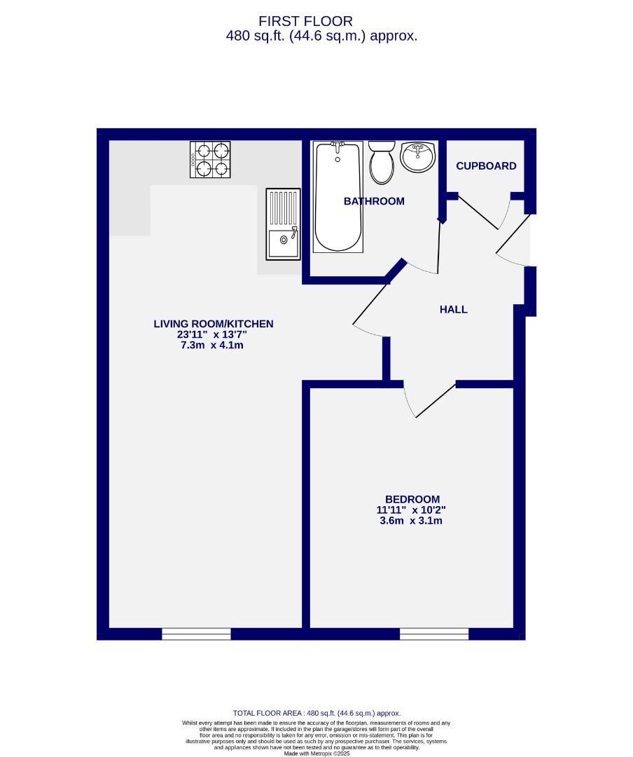 Floorplans For Longley House, College Mews, York, YO31