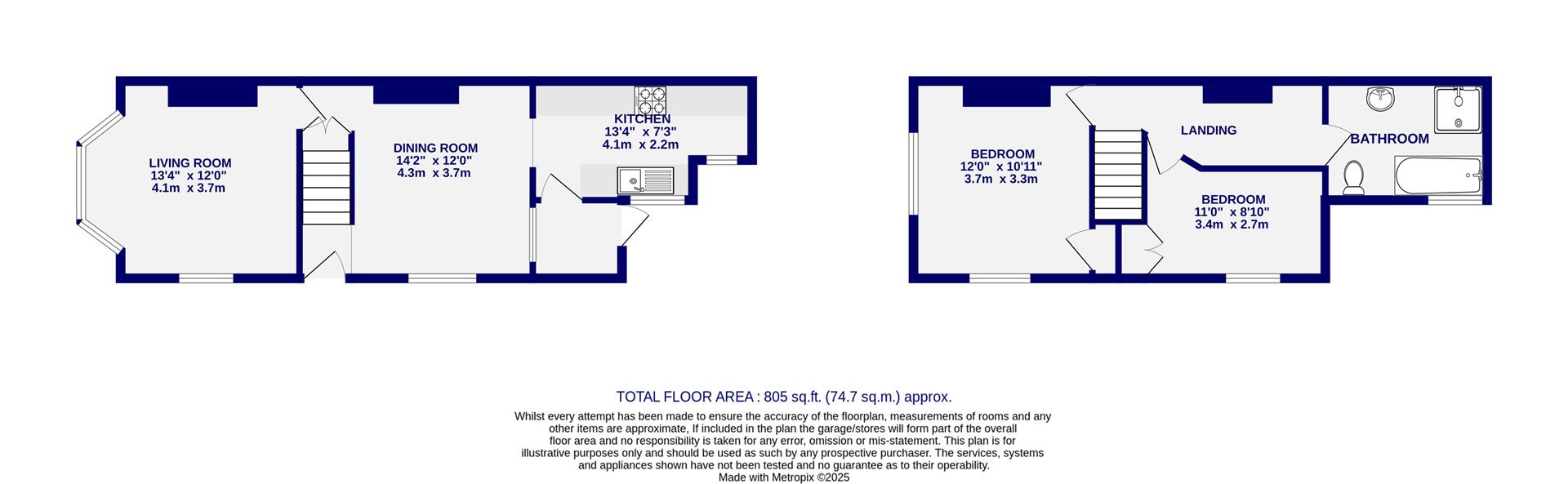 Floorplans For Siward Street, Hull Road, York, YO10