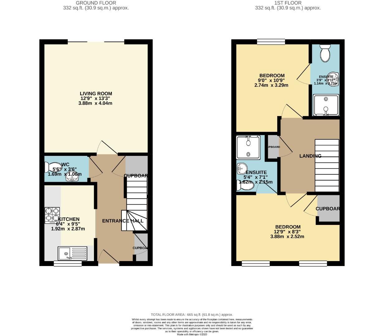 Floorplans For Miller Road, Water Lane, York, YO30 6QH