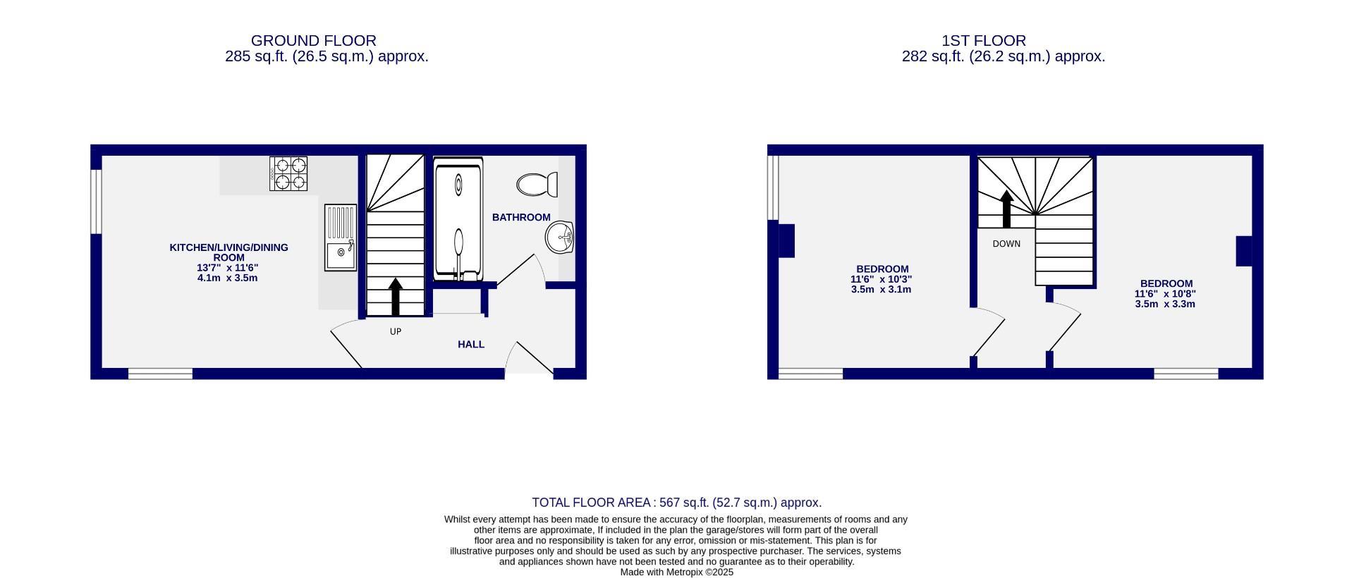 Floorplans For Bootham Green, York, YO30 7EJ
