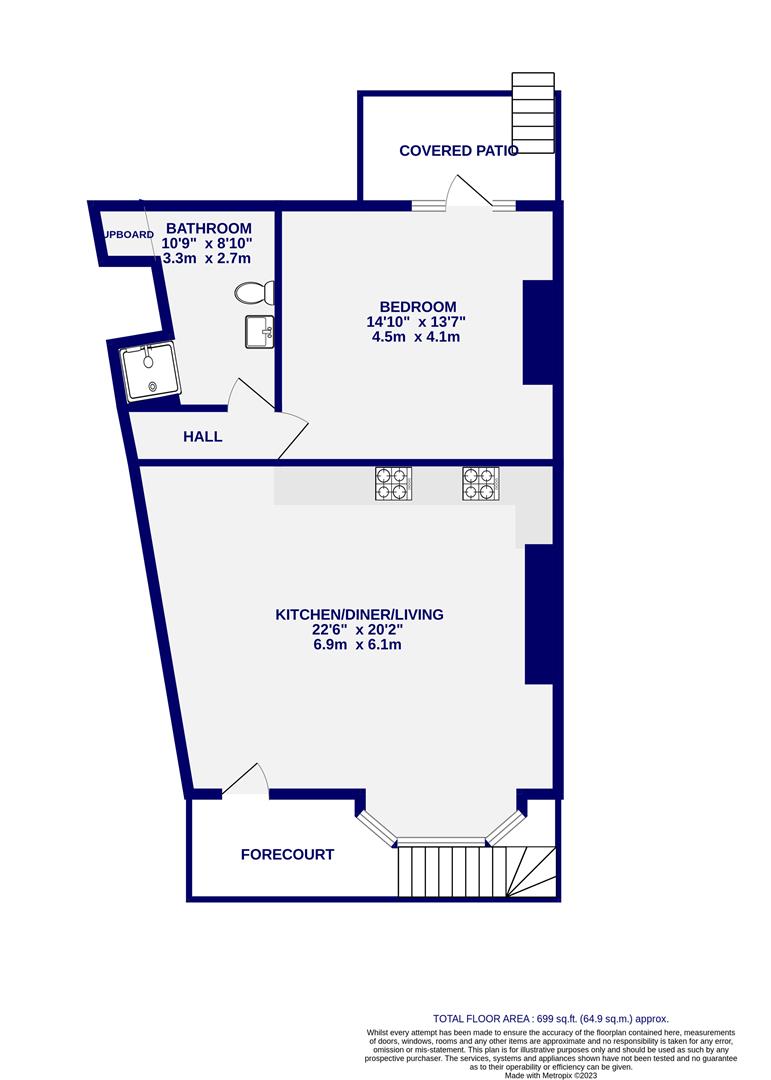 Floorplans For Basement Flat, The Crescent, York, YO24 1AW