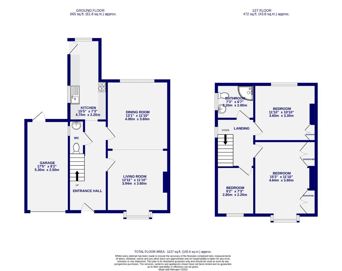 Floorplans For Grantham Drive, Holgate, York