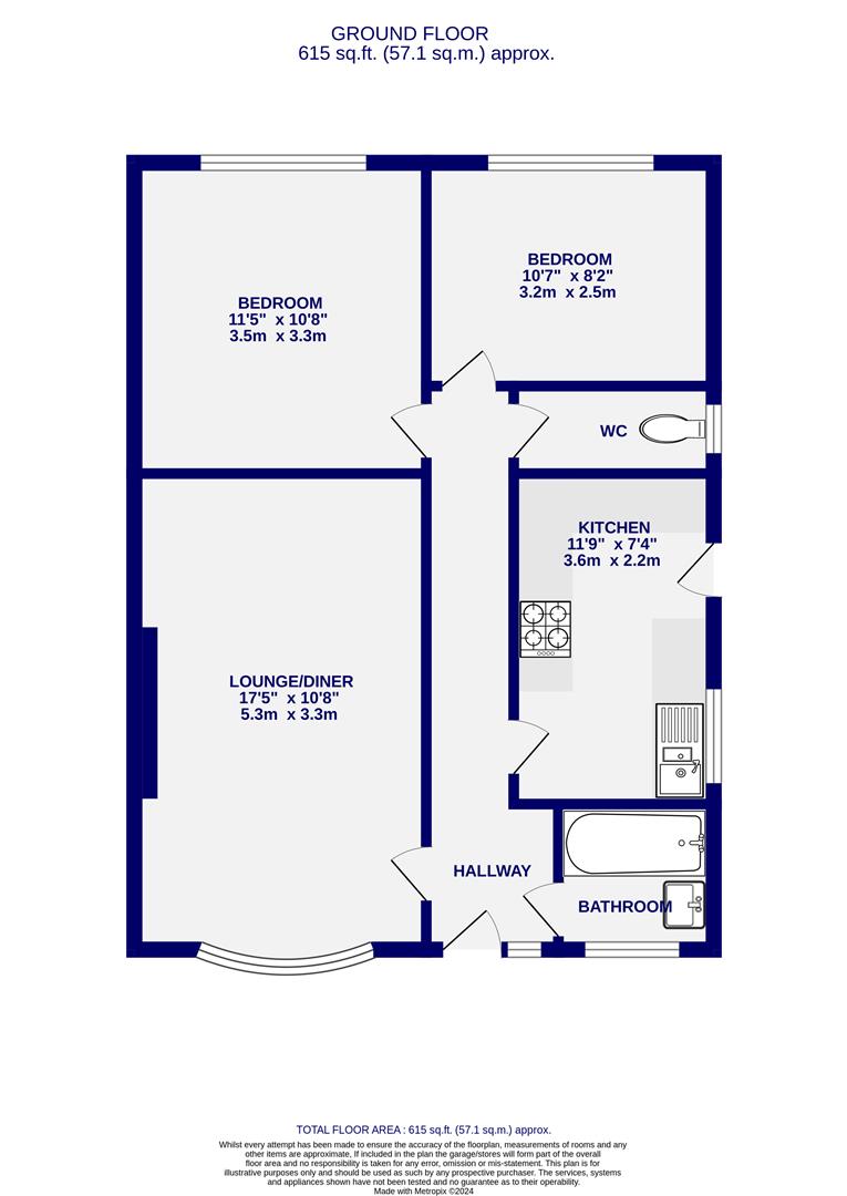 Floorplans For Furness Drive, Rawcliffe, York, YO30 5TD