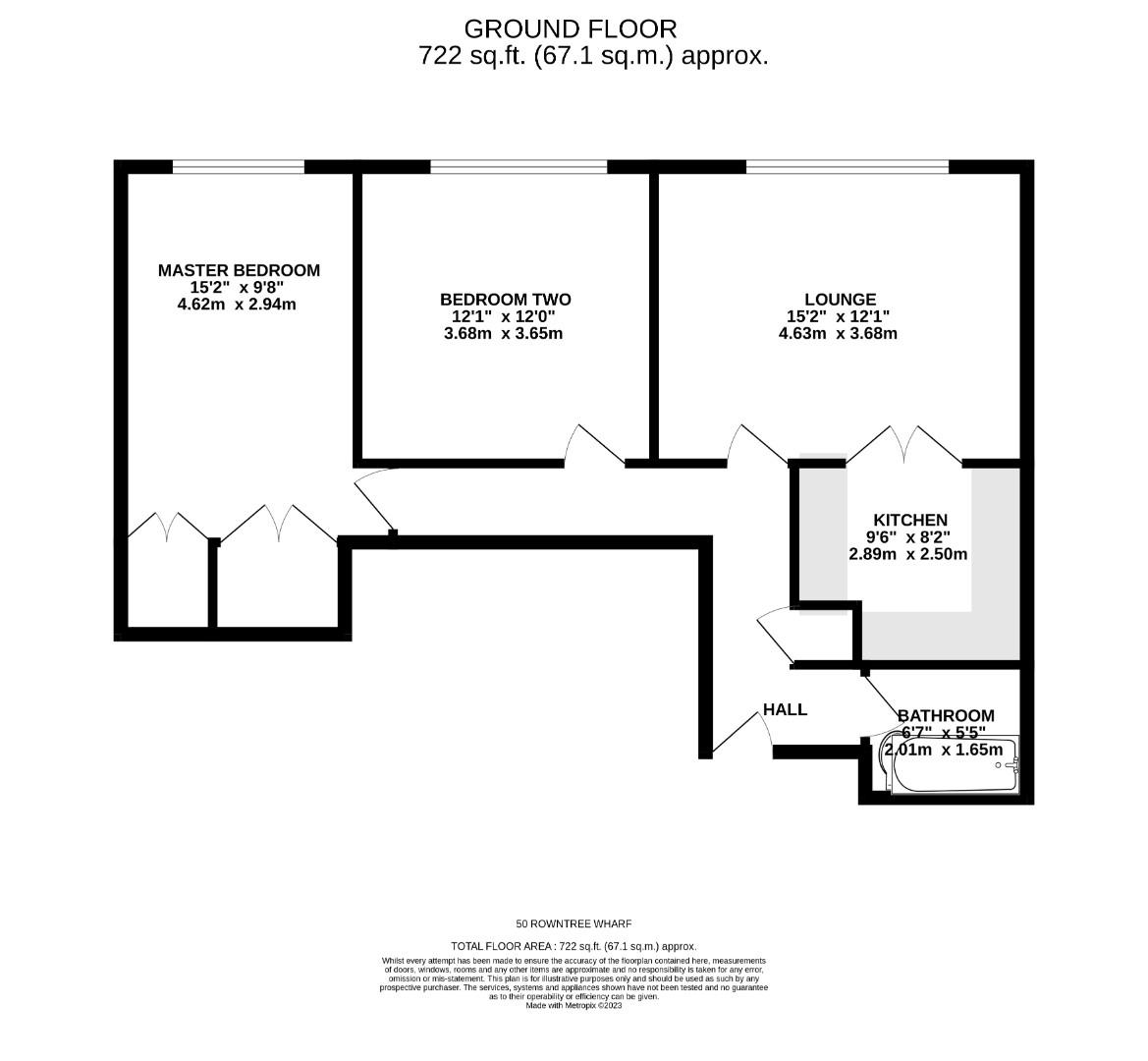 Floorplans For Rowntree Wharf, Navigation Road, York