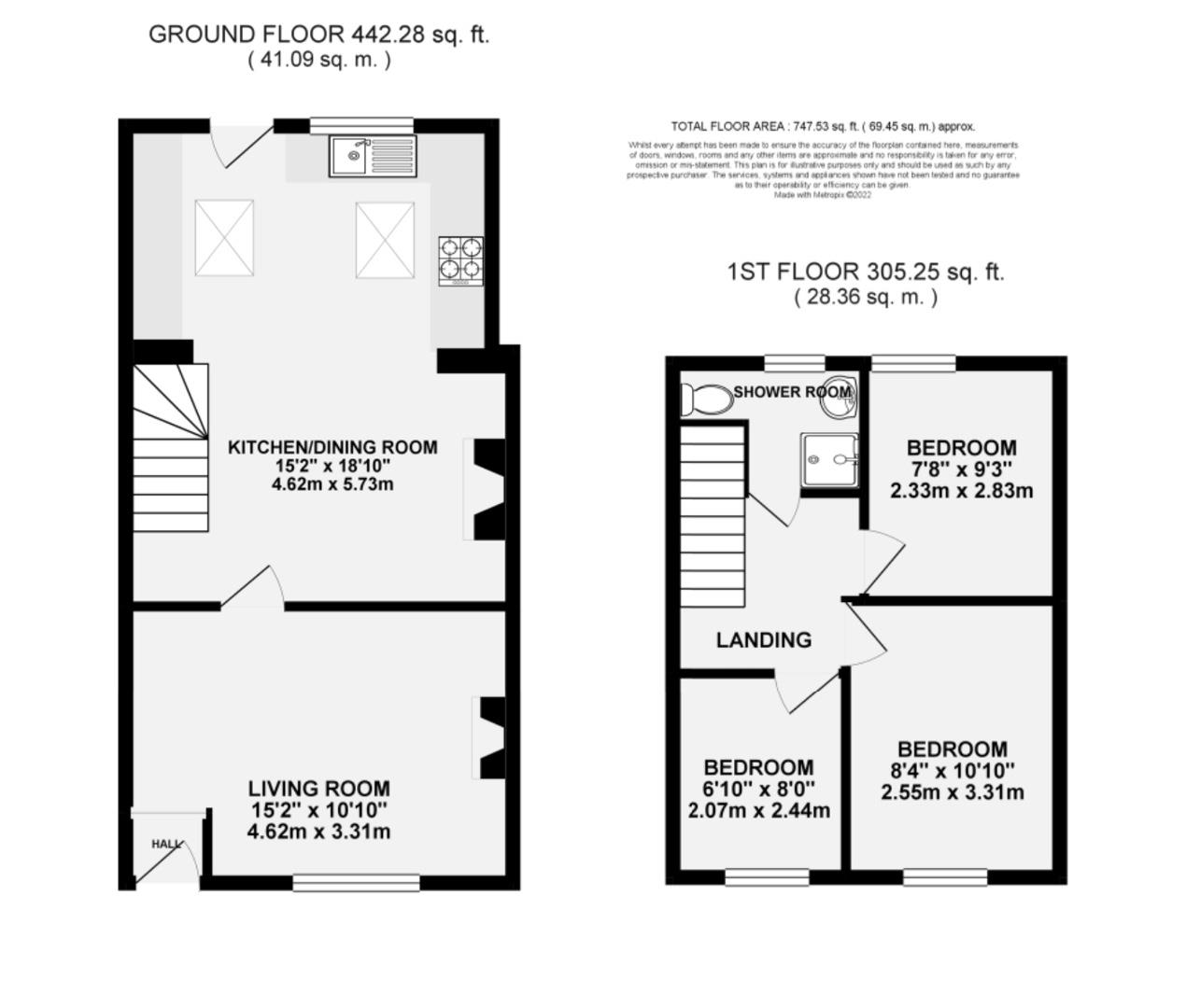 Floorplans For Algarth Terrace, Elvington, York