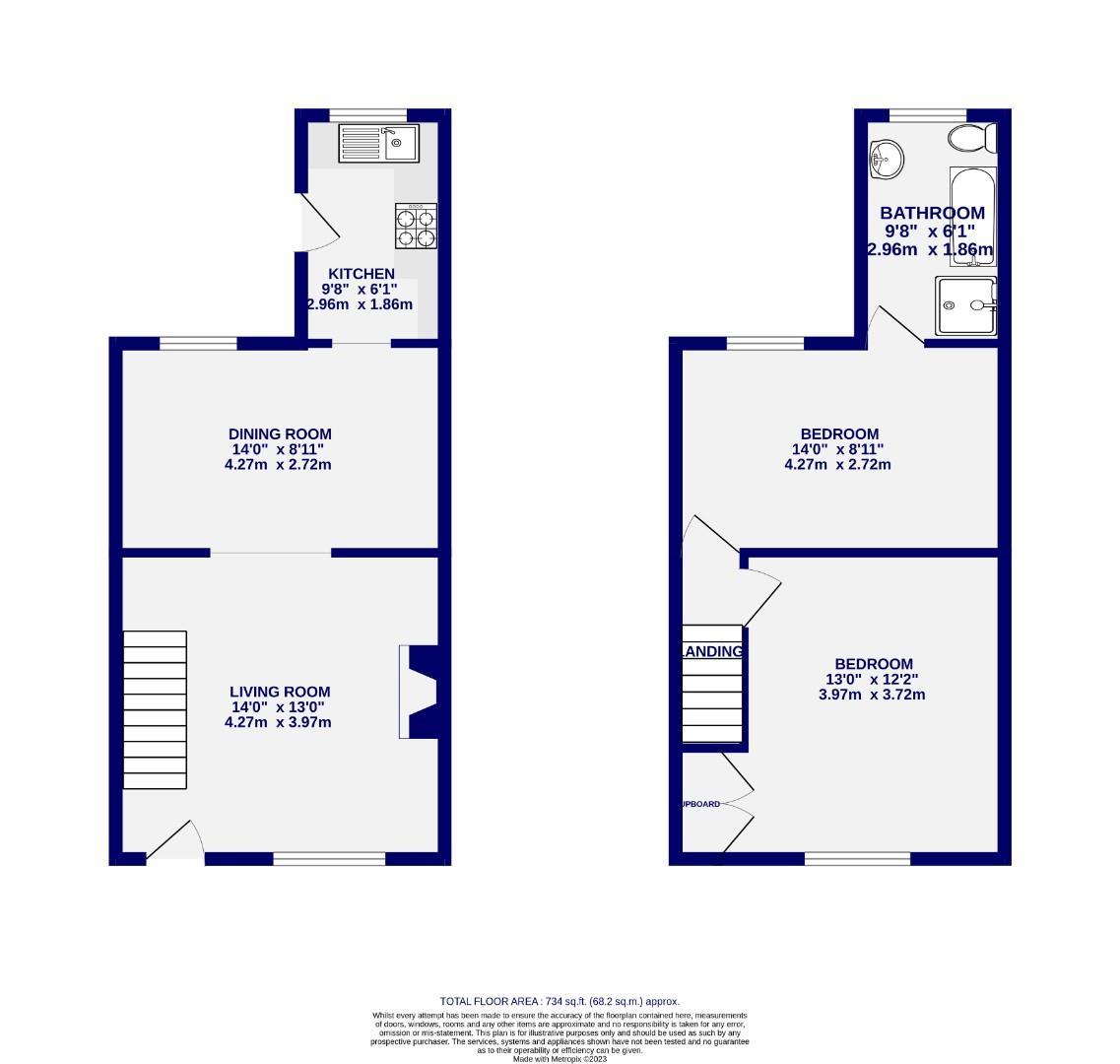 Floorplans For Chestnut Row, Skelton, York, YO30 1XR