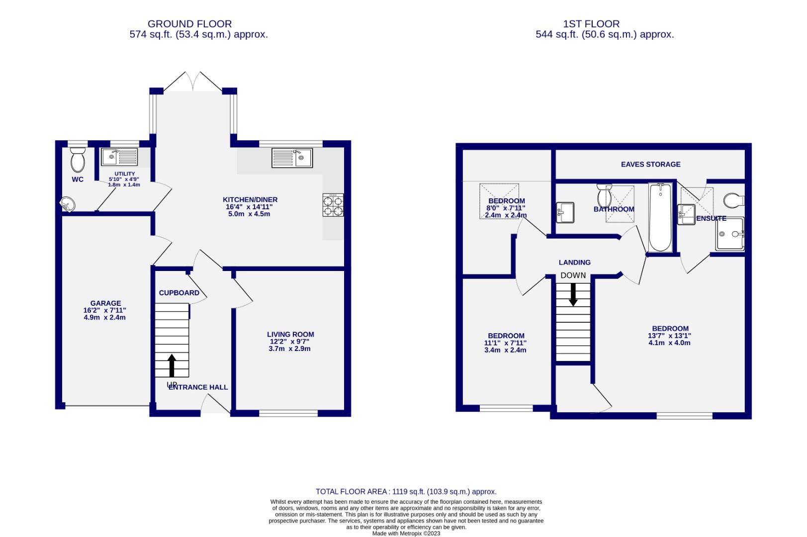 Floorplans For Beckfield Place, Acomb, York