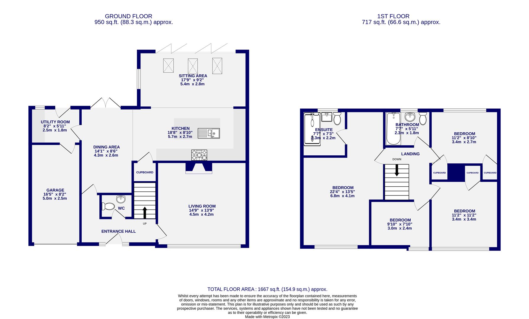 Floorplans For St. Nicholas Road, Copmanthorpe, York, YO23 3UX