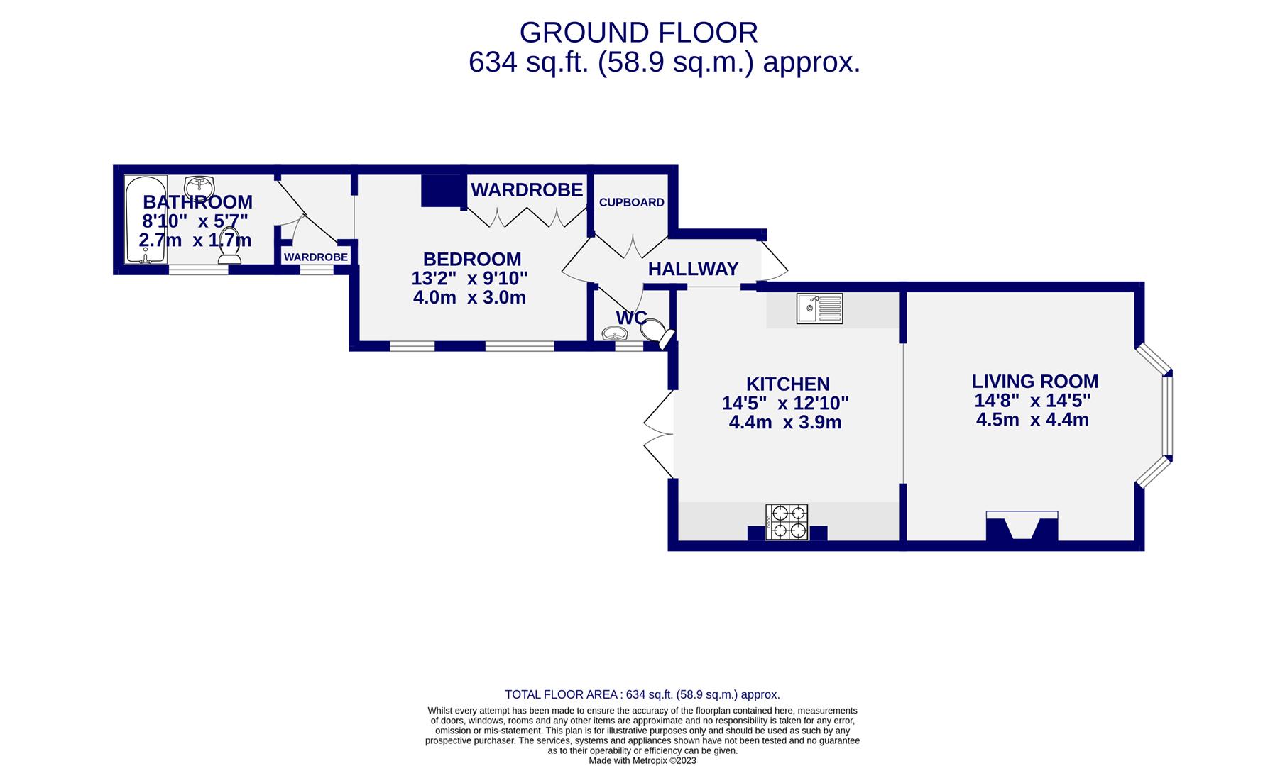 Floorplans For Marlborough Grove, York, YO10 4AY