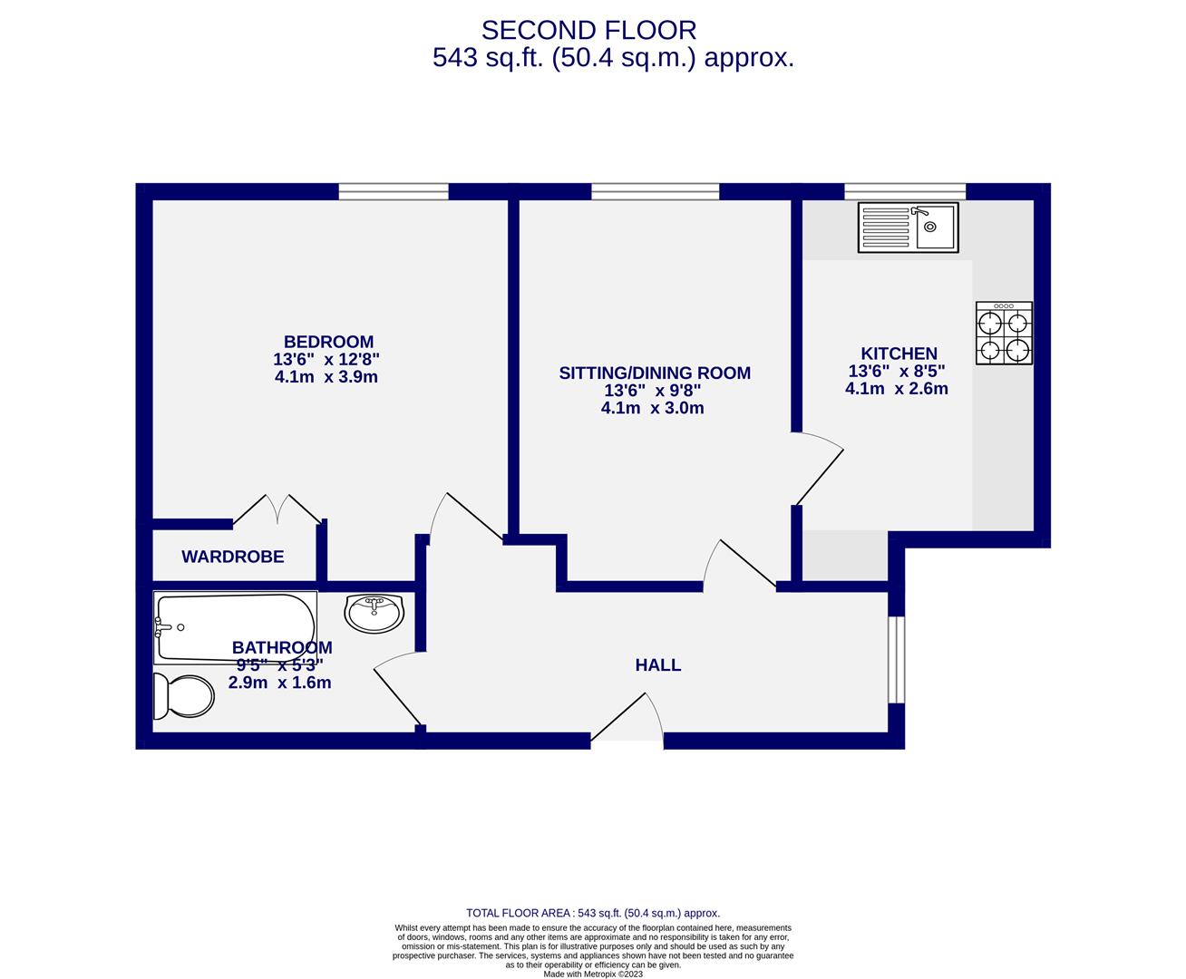 Floorplans For Langton Court, Scarcroft Road, York, YO24 1BF