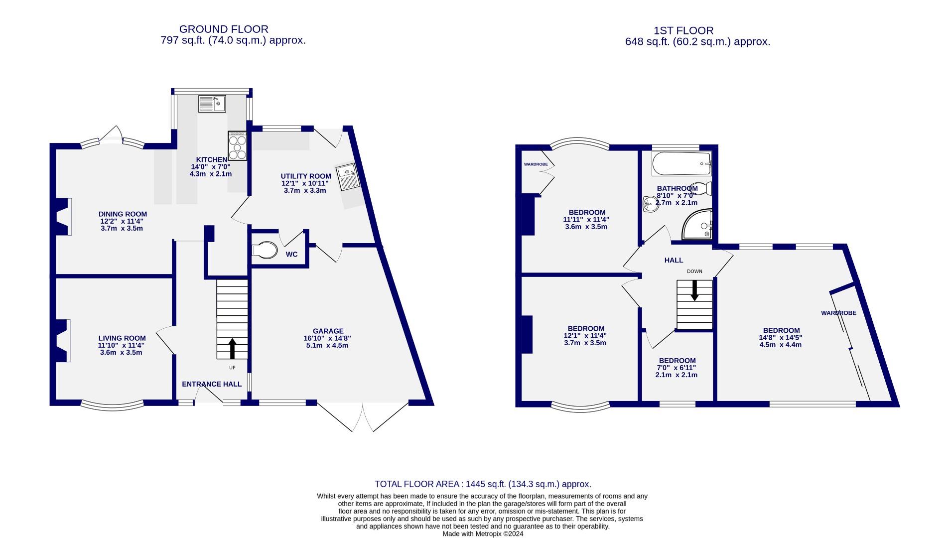 Floorplans For Hilbeck Grove, Heworth Without, York