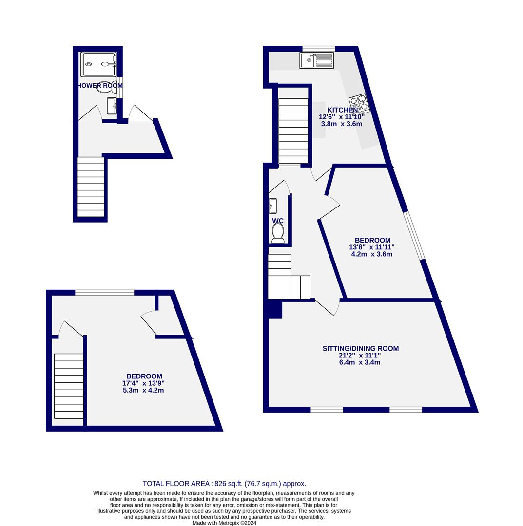 Floorplans For Balmoral Terrace, York, YO23 1HR
