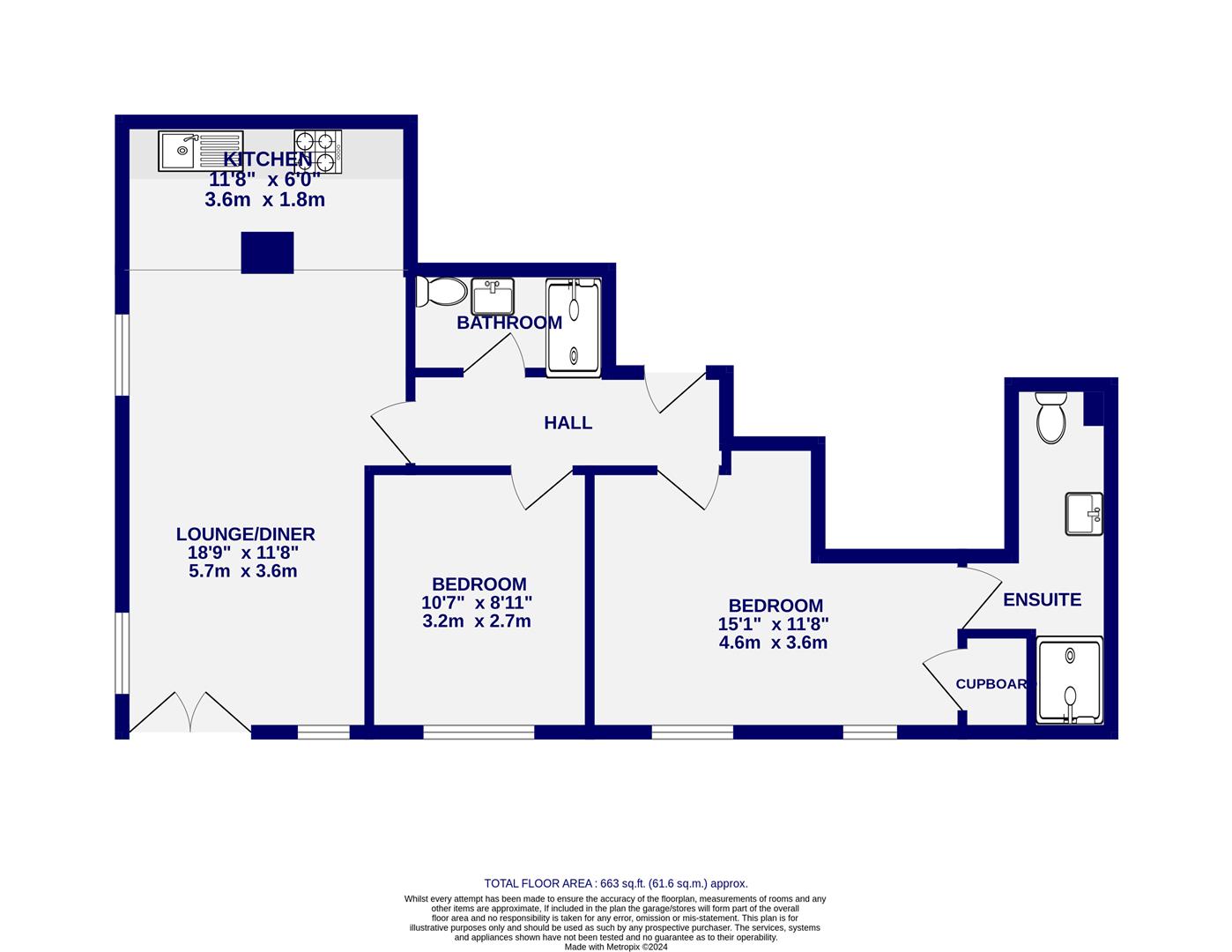 Floorplans For The Walk, Holgate Road, York, YO24 4EL