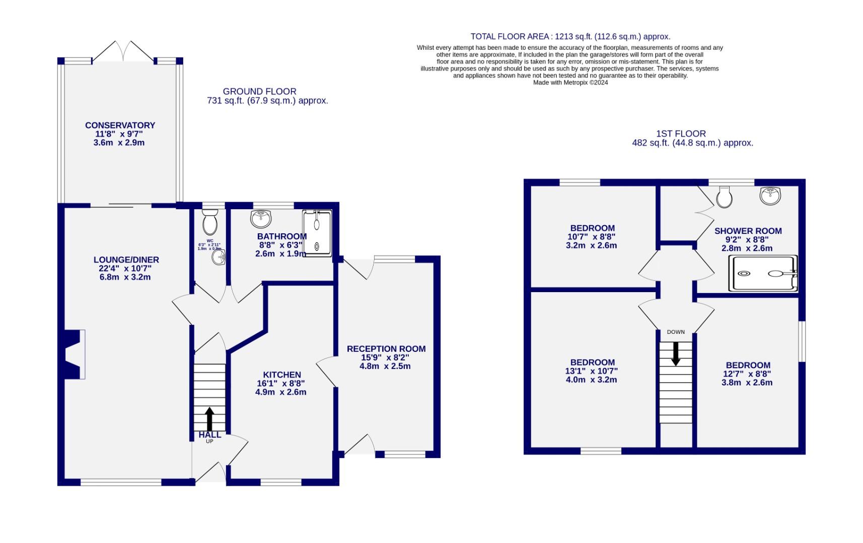 Floorplans For Hazel Garth, York