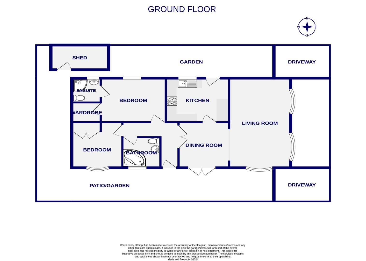 Floorplans For Swanlow Drive, Acaster Malbis, York
