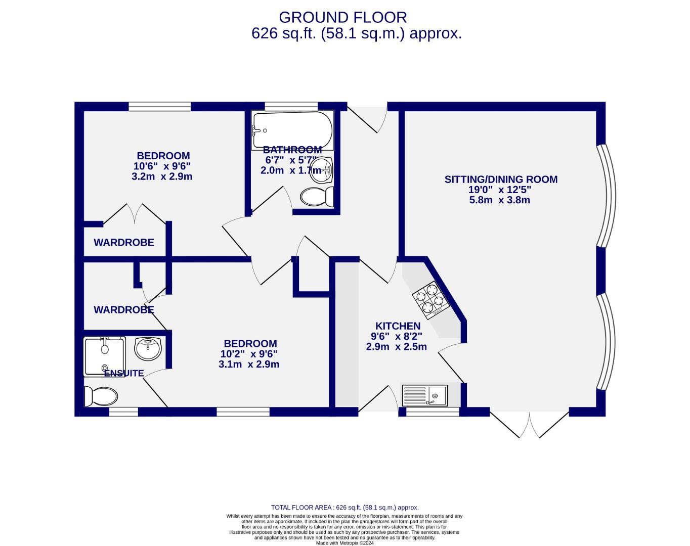 Floorplans For Swanlow Drive, Acaster Malbis, York