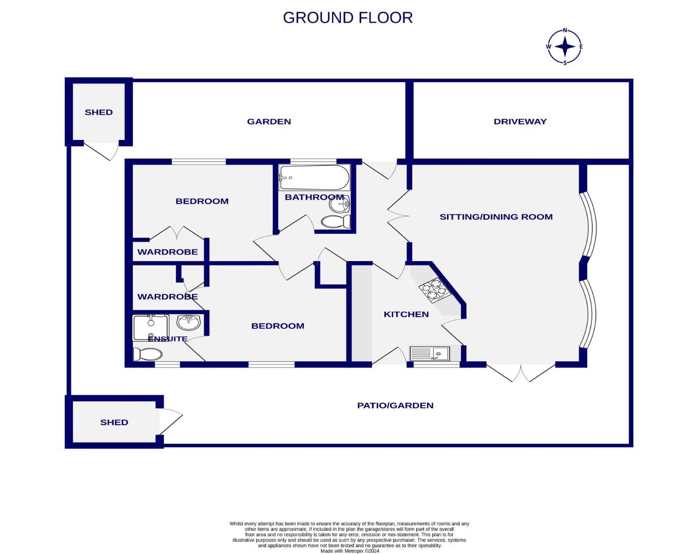 Floorplans For Swanlow Drive, Acaster Malbis, York