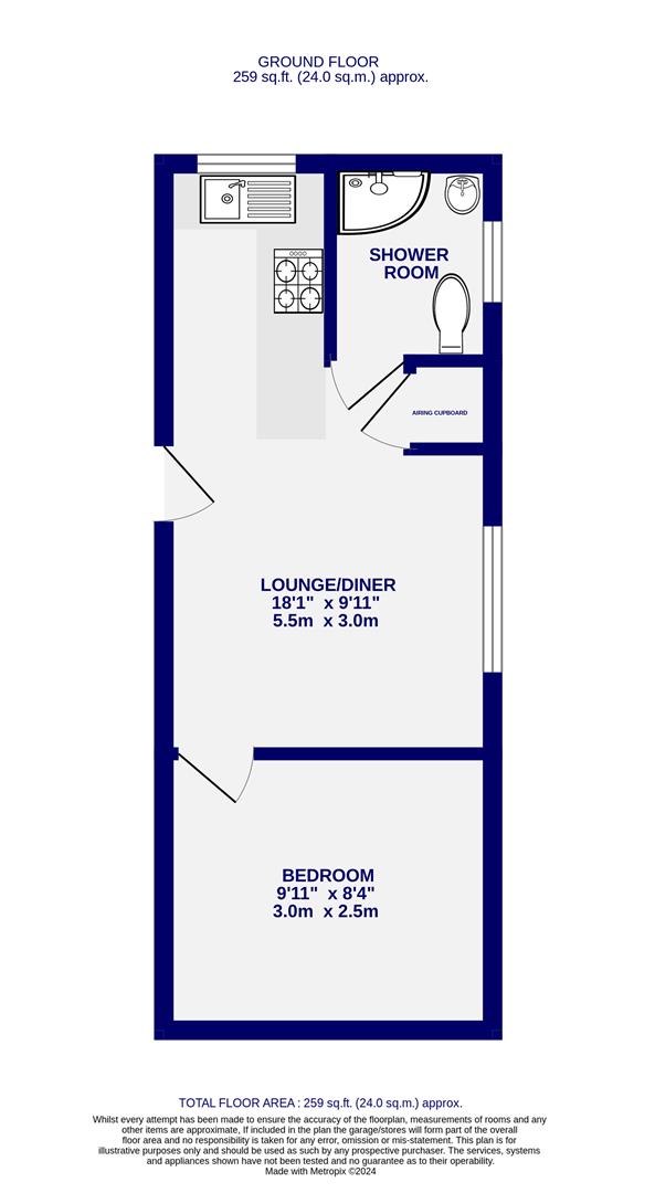 Floorplans For Moorland Road, York