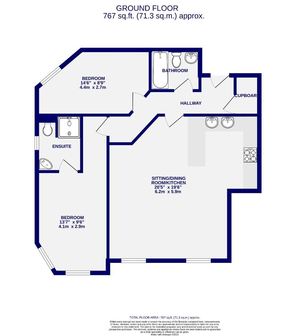 Floorplans For Grange House, West Grange Court, York, YO30 6AP
