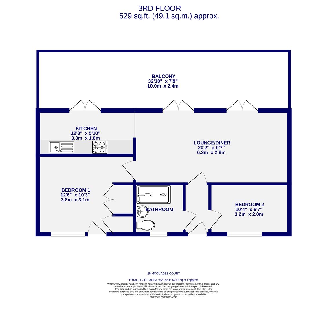 Floorplans For Mcquades Court, York