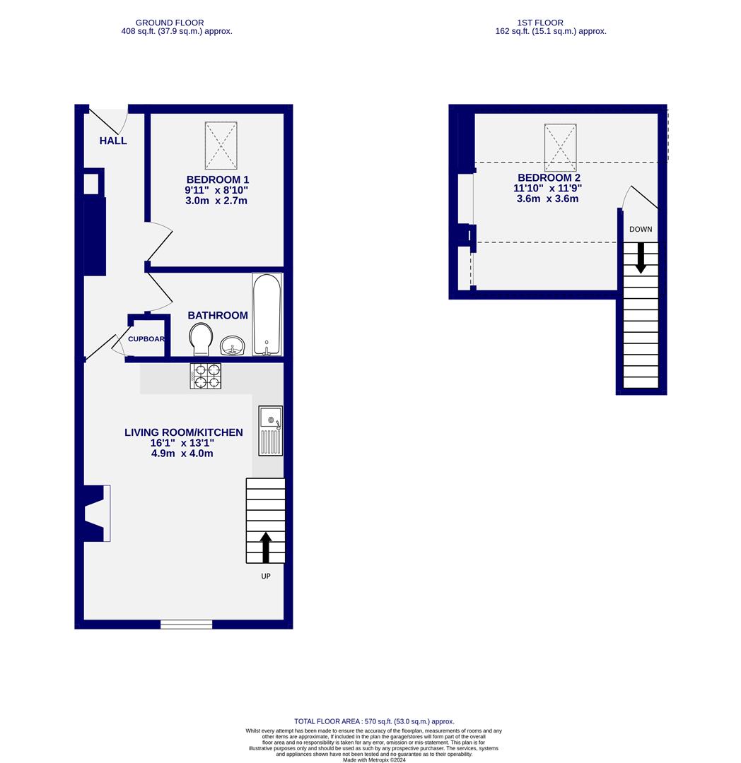 Floorplans For Walmgate, York, YO1 9TX
