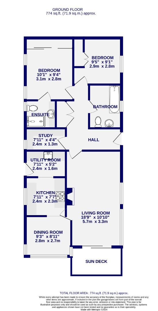 Floorplans For The Crescent, Acaster Malbis, York