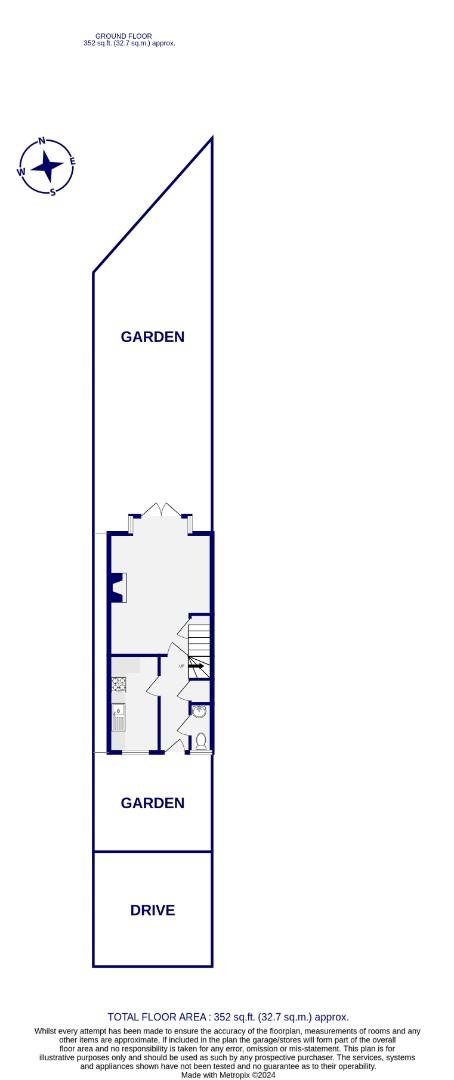 Floorplans For Tedder Road, Acomb, York