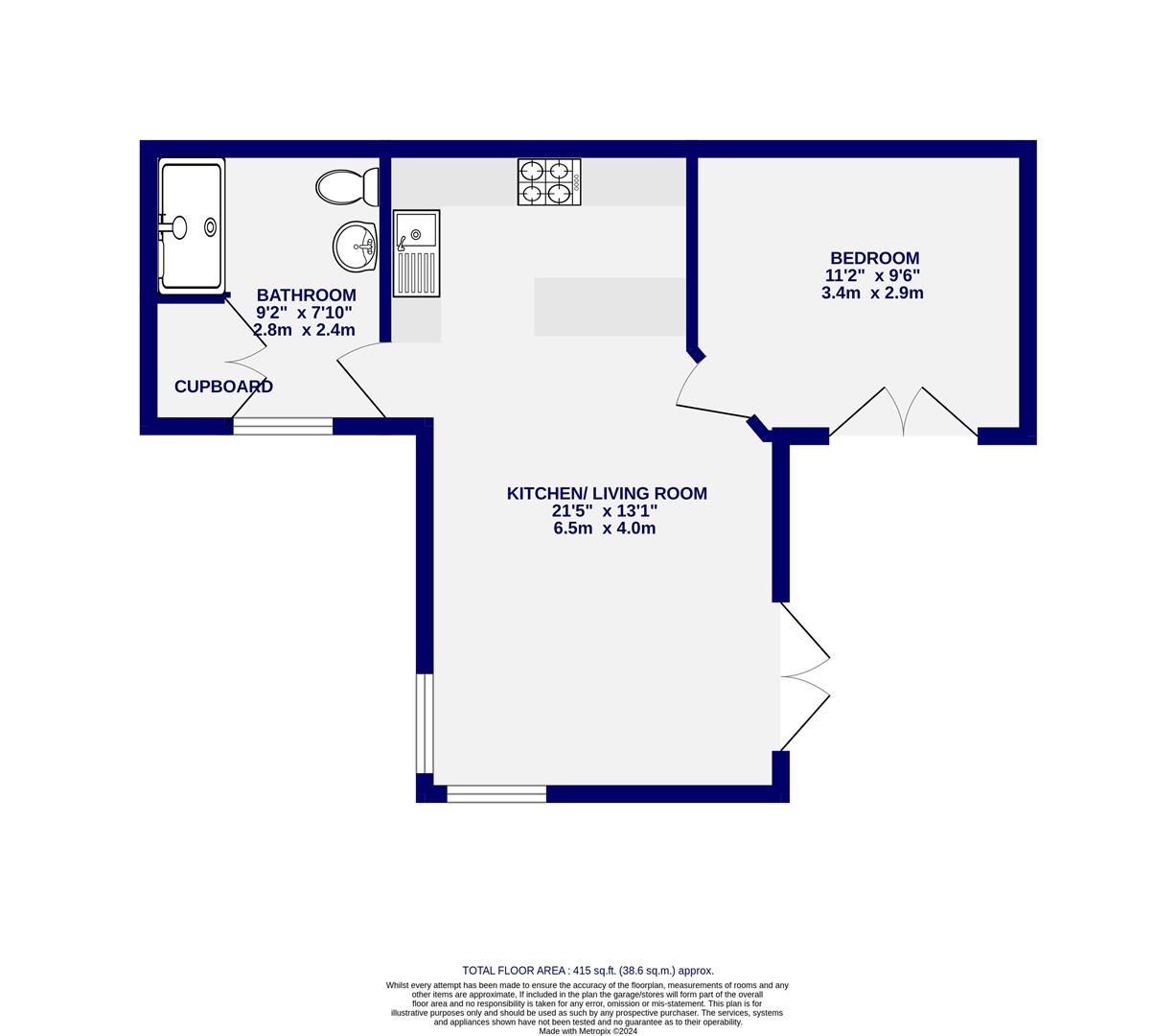 Floorplans For The Crescent, York, YO24 1AW