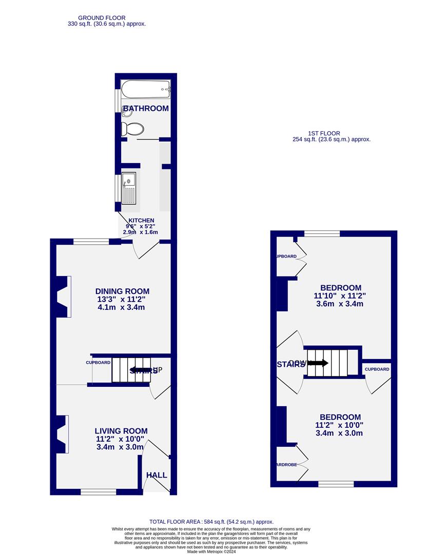 Floorplans For Linton Street, York, YO26 4SA