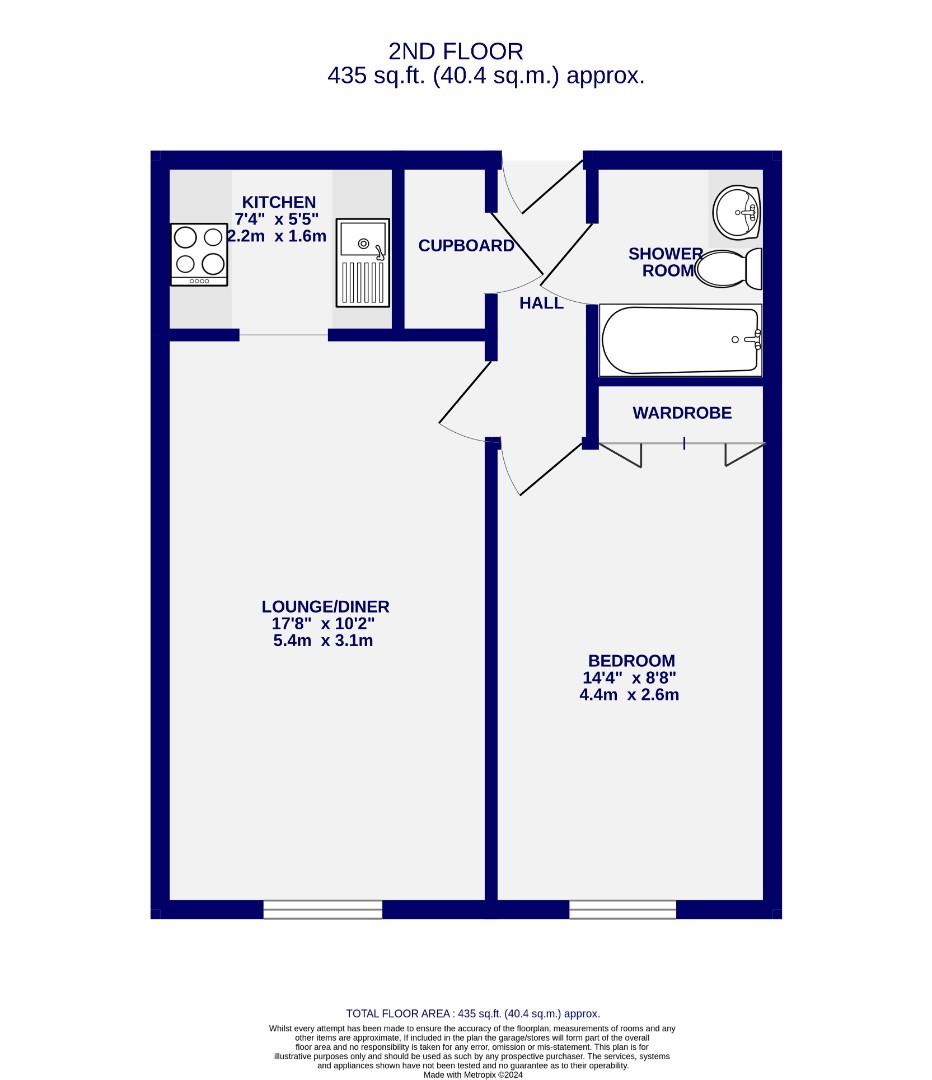 Floorplans For Front Street, Acomb, York