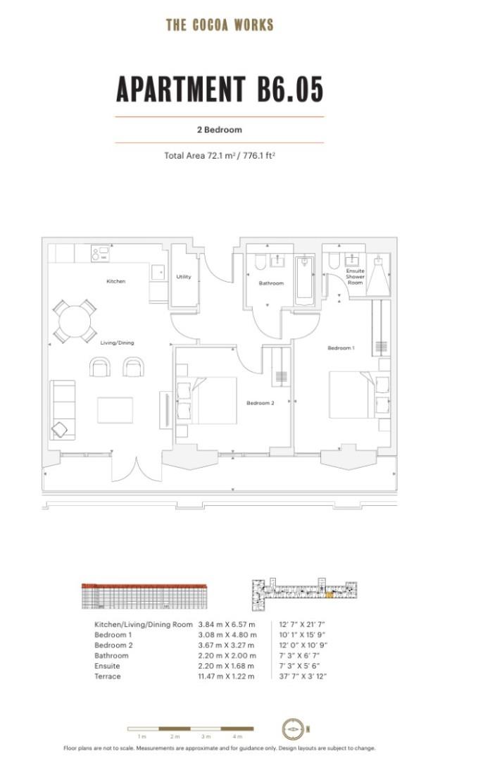 Floorplans For The Cocoa Works, Haxby Road, York