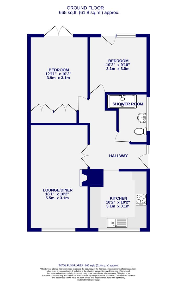 Floorplans For Wordsworth Crescent, York