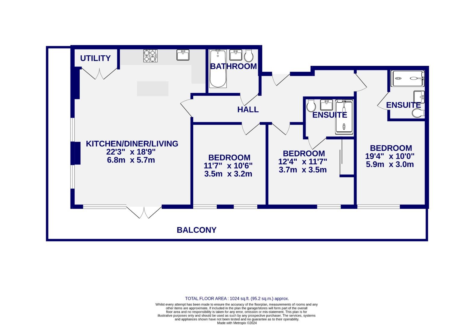 Floorplans For The Cocoa Works, Haxby Road, York
