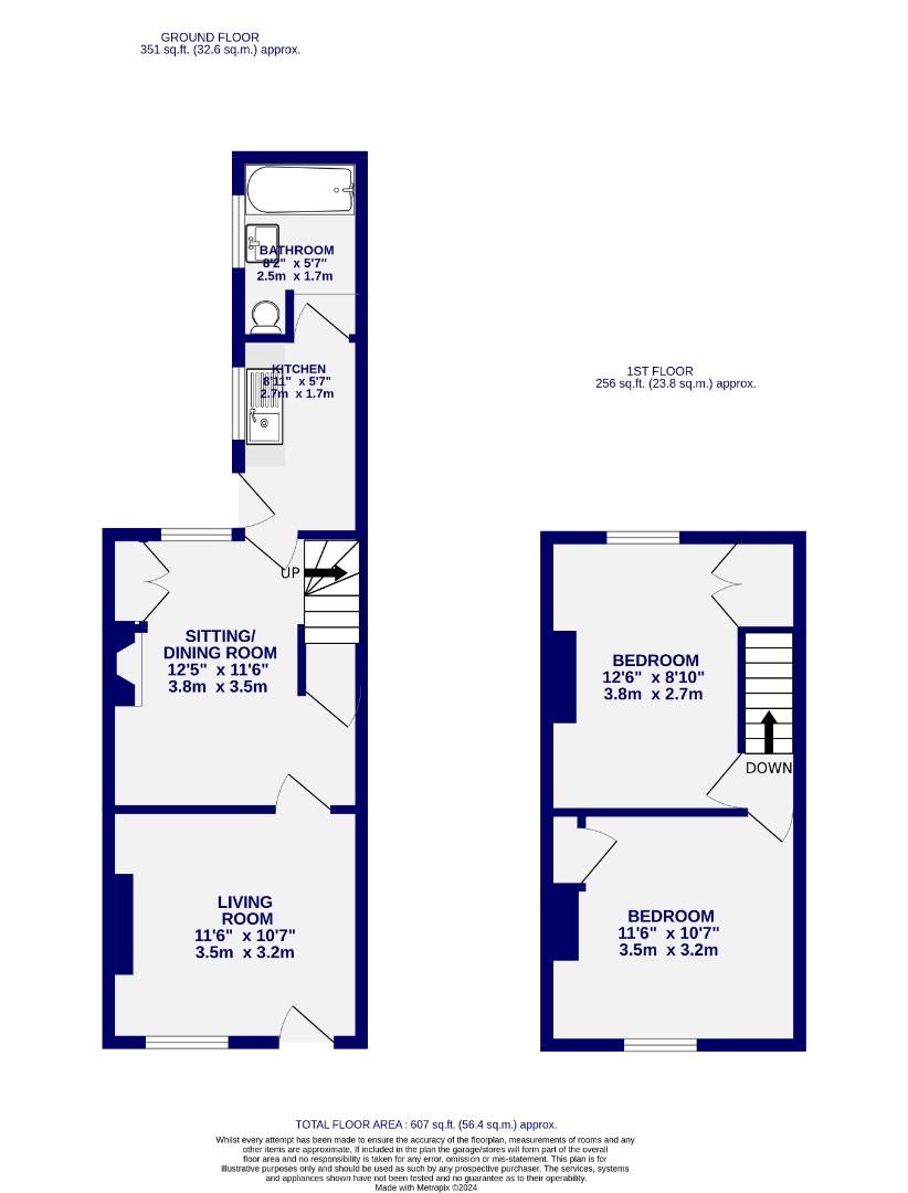 Floorplans For Pembroke Street, York