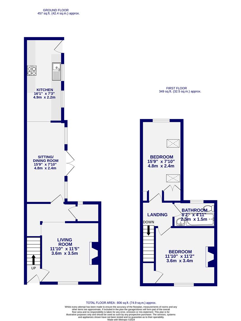 Floorplans For Main Street, Heslington, York, YO10 5DX
