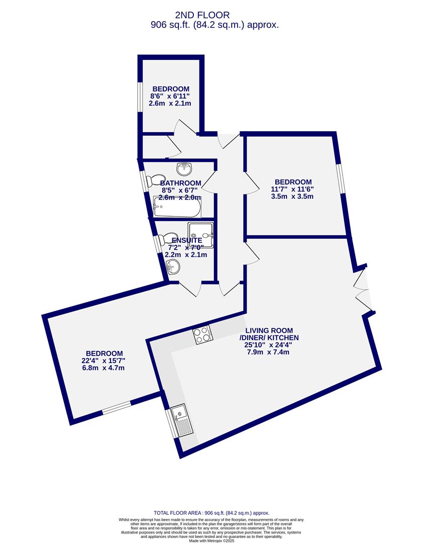 Floorplans For Heworth Croft, York, YO31 7SN