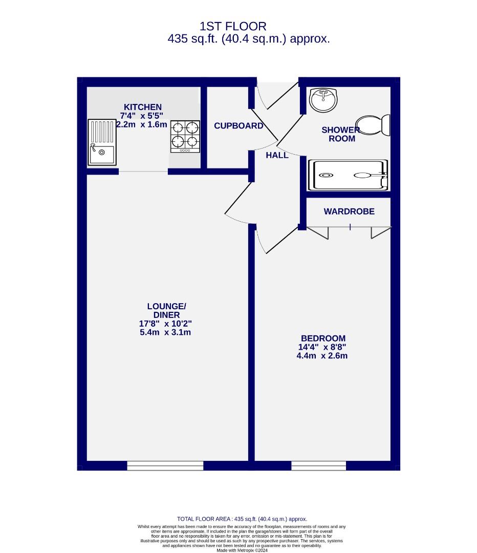 Floorplans For Front Street, Acomb, York