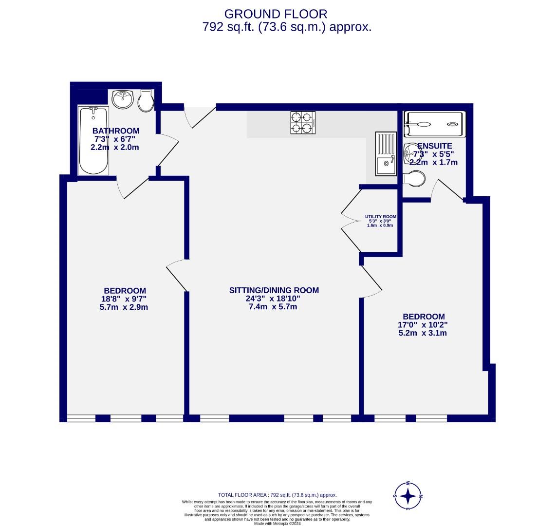 Floorplans For The Cocoa Works, Haxby Road, York
