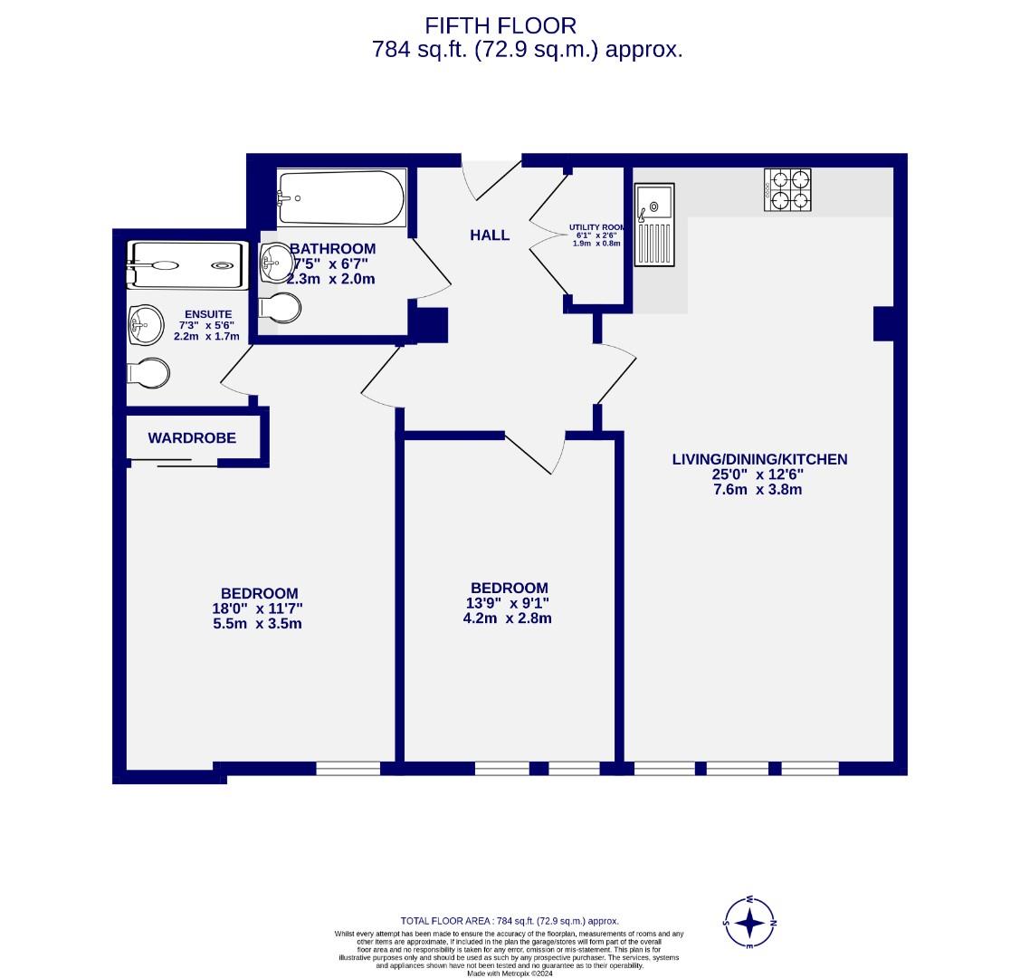 Floorplans For The Cocoa Works, Haxby Road, York