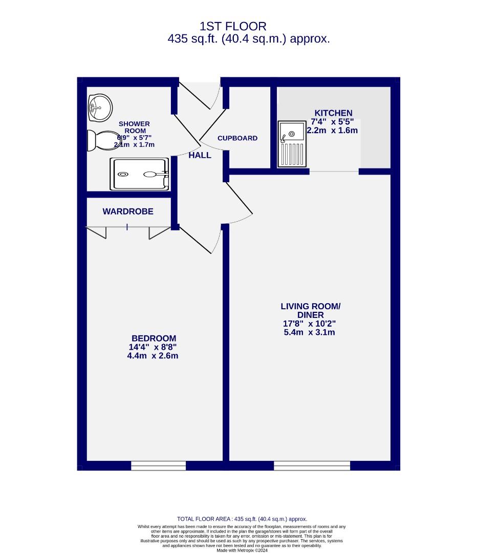 Floorplans For Front Street, Acomb, York